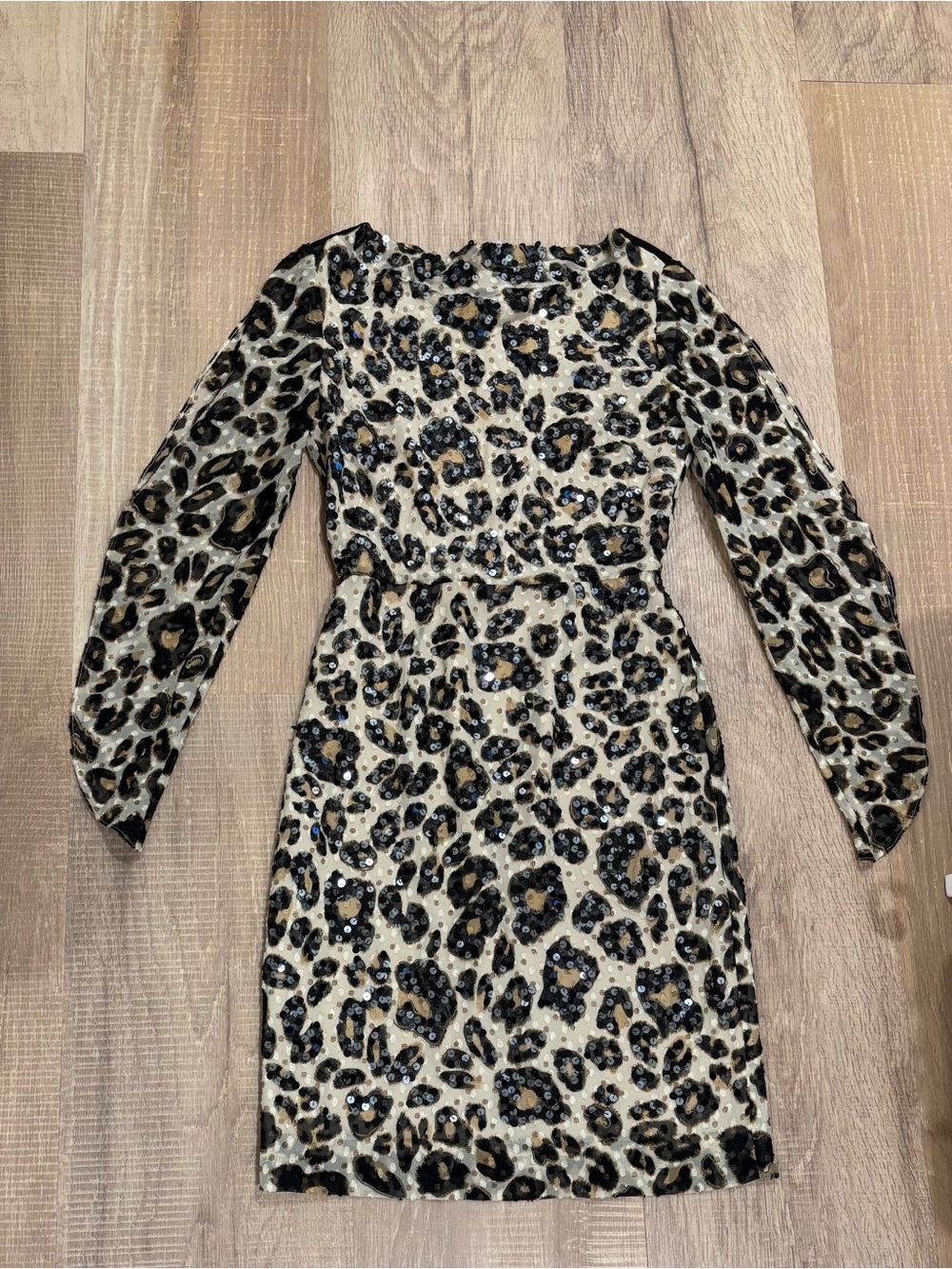 ANTONIO MELANI Sequin Midi Dress